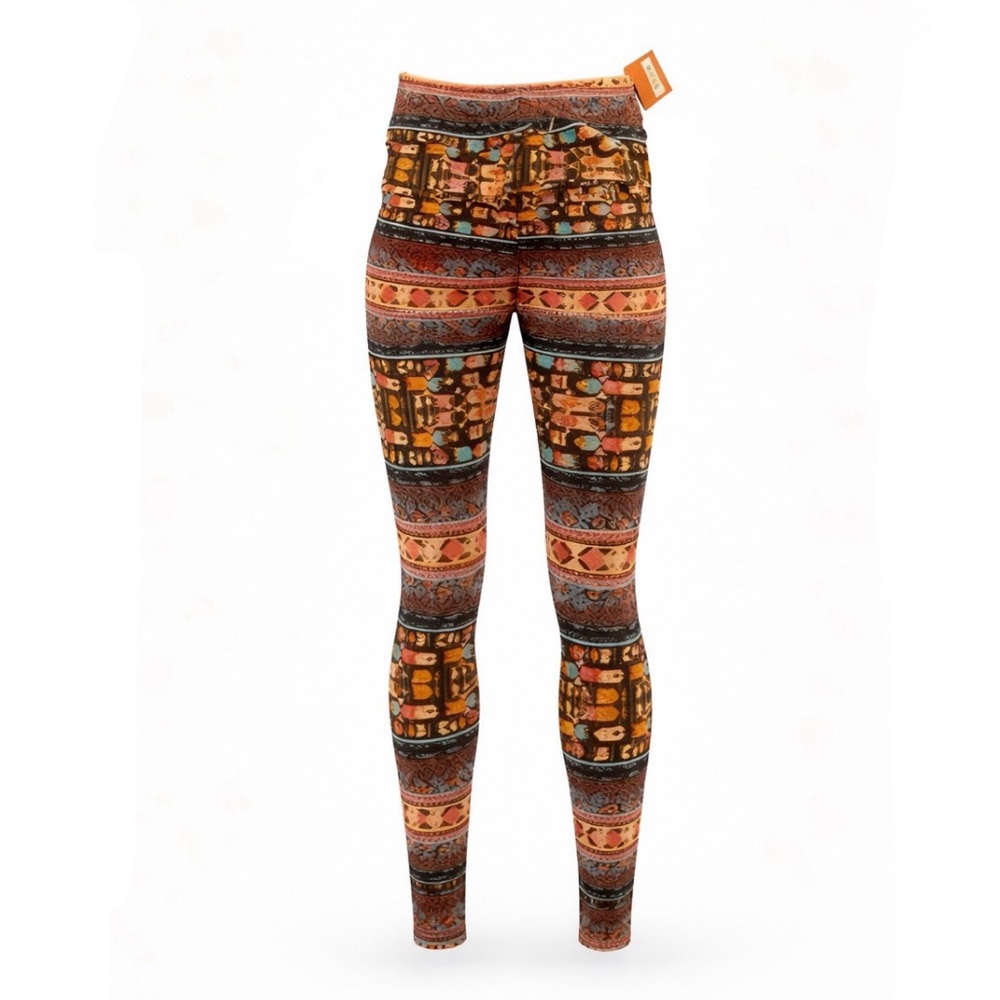 Vibrant Geometric Aztec Inspired Print Southwest Floral Coastal